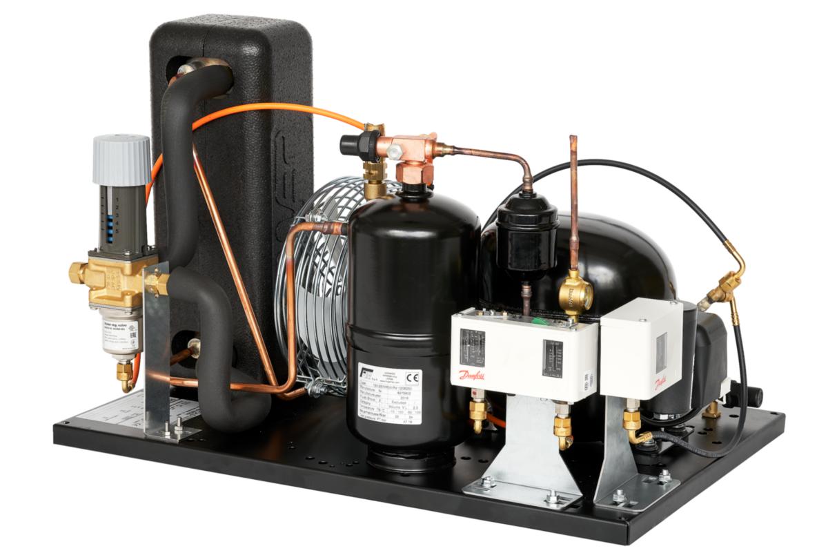 Rivacold vätskekylda aggregat R452A / R404A, Frys - VÄTSKEKYLT AGGREGAT NEK2150GK R452A / R404A. FRYS